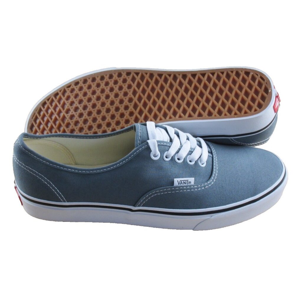 Vans Women's Authentic Color Theory Stormy Weather Blue Canvas shoes Sizes NIB - Picture 3 of 7